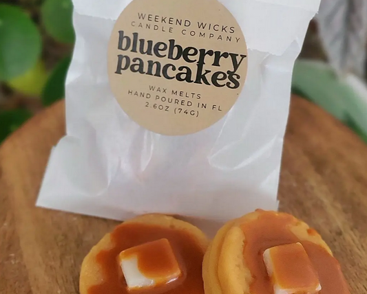 Blaubeer Pfannkuchen