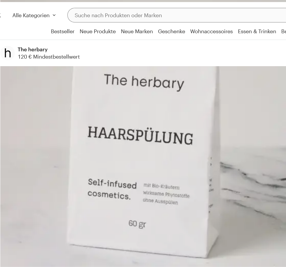 Haarspülung Naturblond