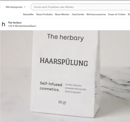Haarspülung Naturblond