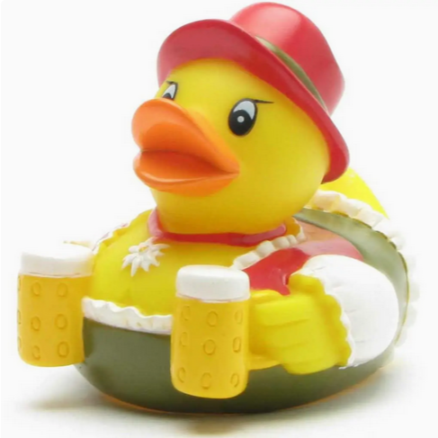 Badeente „Bavaria Babe“