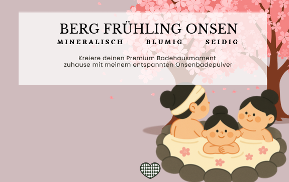 Berg Frühling Onsen